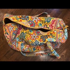 Vera Bradley Yellow Duffel Bag